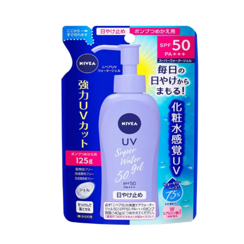 NIVEA Japanese Superwater Gel Sunscreen with SPF 50+/PA+++ - 140g